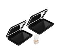 Ipetboom Paleta De Multifuncional Vacía Bandeja De Sombras De Ojos Para Almacenamiento Paleta De Maquillaje De Viaje Con Organizador De Lápiz Labial Para Maquillaje Mano