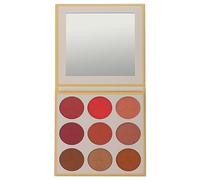 Ipetboom Paleta de Rubor Facial de 9 Colores Set de Rubor Polvo Compacto Resistente al Agua para Tipo de para Maquilladores Brillo Natural