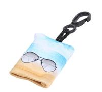 Ipetboom Paño para Gafas de Microfibra con Llavero Impreso Tamaño Pequeño Portátil Toallitas para Lentes de Gafas y Pantallas Limpiador Reutilizable para Viaje y Uso Diario