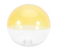 Ipetboom Pantalla de Lámpara de Globo de Vidrio de 150 Mm, Color Amarillo Claro, Repuesto para Lámparas de Araña de 2-2,2 Cm, Cubierta Esférica para Dormitorio y Salón, Globos de Luz