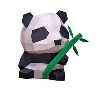 Ipetboom Papel Panda Origami Decoración DIY Juguete Educativo para Hogar