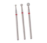 Ipetboom para Pulir Uñas 3 Piezas Brocas de Manicura Herramientas Ligeras para Doméstico y Salones Diseño Ligero para Pulir y Quitar Muerta