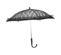 Ipetboom Paraguas De Encaje para Novia Sombrilla De Encaje para Niña Sombrilla Pequeña para Sol Boda Niñas Bordado UV Decoración Vintage Mini De Playa