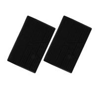 Ipetboom Parches de Reparación para Alfombrillas de Coche 2 Piezas Fundas Antideslizantes y Antidesgaste de Caucho Duro Protección para Pedales Delanteros y Traseros Uso Vehículo Hogar