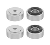 Ipetboom Patas Antideslizantes para Tabla de Cortar Madera 20mm Diámetro 8mm Altura 4 Piezas con Almohadillas de Goma Protectoras para Cocina y Muebles Uso Doméstico