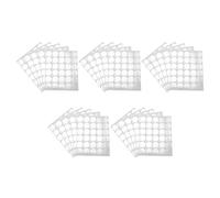 Ipetboom Pegatinas Adhesivas Impermeables de Aluminio para Soporte de Pegamento de Pestañas Redondas de 25 CM 25 Hojas para Aplicación Precisa en Extensiones de Pestañas Uso