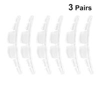 Ipetboom Pegatinas Antideslizantes para Sandalias y Tacones Altos, Protectores Transparentes para Dedos, Almohadillas del Antepié Autoadhesivas para Mujer, Alivio del Dolor y Uso Cómodo, 3 Pares