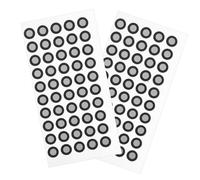 Ipetboom Pegatinas de Puntos de Marcado para Escaneo 3D 2 Hojas 100 Unidades Reflectantes Fáciles de Usar para Inspección y Posicionamiento Preciso de Objetos