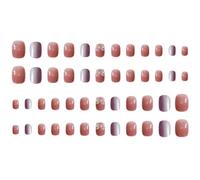 Ipetboom Pegatinas Para Uñas Forma De Lazo Cobertura Total Accesorios De Manicura Para Mujer Cajas De Uñas Postizas
