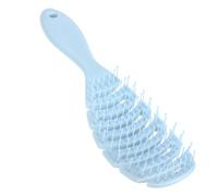 Ipetboom peine cepillo pincel rozalen massagem frizz curli escobilla masajes Mujer women massagens hair champú secador de pelo bigudí cabello para cerda Desenredante del cabello nylon Blue