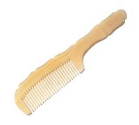 Ipetboom Peine De Cuerno Peine De Pelo De Cuerno De Buey Natural Para Mujeres Masaje De Dientes Para Peinar El Cabello Mango Ergonómico Para Uso Doméstico Para Mujeres Y Hombres