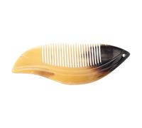 Ipetboom peine de cuerno peine meridiano Peine de peluquería peine masajeador de cabello herramienta de peinado scalp massager Peine práctico peine de mano peine de masaje cuernos