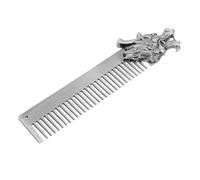 Ipetboom Peine De De Zinc Diseño De Dragón Para De Cabello Peine Desenredante Para Hombres y Mujeres Herramienta De Peluquería y Elegante