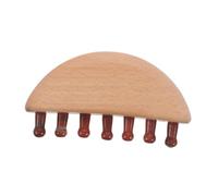 Ipetboom Peine De Masaje De Bambú Cristal Natural De Madera Anti- Masajeador De Cuero Cabelludo