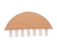 Ipetboom Peine De Masaje De Cuarzo Rosa Peine Para El Cuero Cabelludo Mini De Cuero Cabelludo