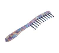 Ipetboom Peine De Masaje Texturizado Peines Para Mujeres Peines De Anchos Para Mujer Peine De Anchos Para Cabello Ondulado Peine De Plato De Vinagre