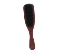 Ipetboom Peine Desenredante con Cepillo Ondulado Cepillo de Cerdas para Hombres para Barba con Mango de Madera Cuidado Barba Peinado del Cabello Rizado
