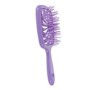 Ipetboom Peine Desenredante Dientes Huecos Cepillo Profesional Antiestático y Anticaspa Para Cabello Rizado Para y