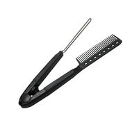 Ipetboom Peine Para Alisar Cabello Diseño En v Resistente a Roturas, Fácil De Transportar Para Peinados Rápidos En Casa o Salones