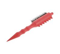 Ipetboom Peine para Cardar Bolsa de Aire Naranja Cepillo para Seccionar y Masajear el Cuero Cabelludo Herramienta de Peinado para Mujeres Ondas Grandes y Volumen Cuidado del Cabello