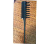 Ipetboom Peine para Teñir Cabello Negro con Gancho Aplicador de Coloración Profesional para Salón Mango para Distribución Uniforme y Fácil Limpieza