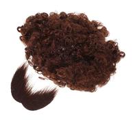 Ipetboom Peluca Afro Barba Falsa Accesorio de Cosplay para Disfraz de Pirata para Halloween y Fiestas de Temática