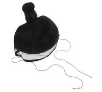 Ipetboom peluca de antiguo peluca de traje chino postizo cosplay para hombre postizo chino antiguo hanfu química Negro