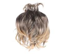 Ipetboom peluca punk peluca hombre para eventos ajustable de fiesta rocker s de discoteca divertido de los 80 corta para hombre pelo de fibra