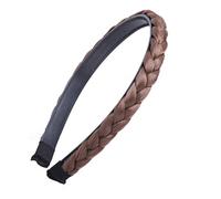 Ipetboom Pelucas Trenzadas Señoras Pelucas Diadema Trenzada Con Diademas De Pelo Trenzado Diadema De Mujer Trenza Diadema Lazo De Pelo Trenzado Peluca Trenza Venda Cabello De Las Mujeres