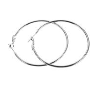 Ipetboom Pendientes de Aro Gruesos de Plata para Mujer Hipoalergénicos Ligeros y Cómodos Joyería Elegante para Fiestas y Eventos