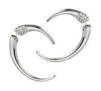 Ipetboom Pendientes De Luna Para Mujer Accesorios Forma De Pendientes Colgantes De Punk Joyería De Verano