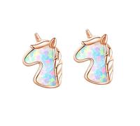 Ipetboom Pendientes De Ópalo Para Niña Diseño Exquisito Oreja De Joyería Accesorio Oreja Decoración De Material Uso Diario