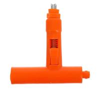 Ipetboom Perforadora Manual para Mangueras de Riego por Goteo Herramienta de Jardinería Compacta y Ligera Perforadora de Alta Resistencia para Agricultura y Suministro de Agua 1 Pieza