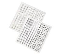 Ipetboom Perlas Autoadhesivas De Maquillaje Lágrimas De Diamante Para Decoración Facial De Perlas Planas Para Manualidades De Belleza