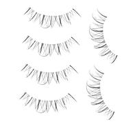 Ipetboom Pestañas Postizas De Manga Con Perlas Largas y Curly Lentes Dramáticas Para Cosplay y Fiestas Efecto y Natural Para Eventos y Escenarios