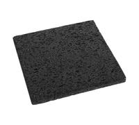 Ipetboom Piedra Volcánica para Barbacoa Coreana de 20x20x1.5 Cm, Sartén de Piedra Natural para Asar Carne y Vegetales, Resistente al Calor, Adecuado para Cocina al Aire Libre y Parrilla