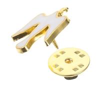 Ipetboom Pin de Solapa Esmaltado Paloma Paz, Broche Religioso Artístico para Mujer, Accesorio Versátil para Ropa y Bolsos, Alfiler Conmemorativo para Comunión y Bautizo, Color Claro, 1