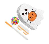 Ipetboom Piñata De Halloween Diseño De Fantasma Juguete Relleno De Dulces Para Decorar Fiestas Para Decoración Colgante Interior y Exterior Adorno De Fantasma Para Dormitorio y Fiesta De Pi