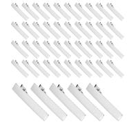 Ipetboom Pinzas Cabello de Cocodrilo Metálicas Pequeñas de 4 Cm, 300 Piezas, Planas y Pintadas al Horno, Sujetadores Resistentes para Peinados y Manualidades, Uso Profesional y