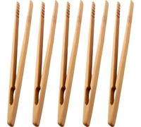 Ipetboom Pinzas de Madera para 5 Piezas, Herramienta Manual para Motricidad Fina, Juguetes Educativos para Desarrollo de Habilidades Motoras y Coordinación Mano-ojo, Uso en Aprendizaje