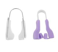 Ipetboom Pinzas Nariz de Silicona Suaves y Cómodas, Corrector Nasal para Dormir Que Reduce Ronquidos, Paquete de 2 Unidades Diseño Estilizado para Uso Nocturno
