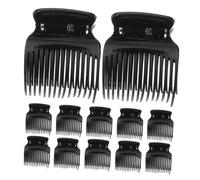 Ipetboom Pinzas Para Rulos Calientes 12 Unidades Tamaño Medio Recubrimiento Suave Protección Térmica Para Mujeres y Niñas Cuidado Del Cabello En Salón y Uso Diario