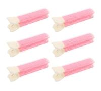 Ipetboom Pinzas Voluminizadoras para Raíces de Cabello 6 Piezas Autoadherentes para Flequillo Color Rosa Rulos para Levantar Raíces Volumen Esponjoso Accesorios Portátiles para