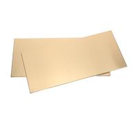 Ipetboom Placa Metálica Adhesiva para Puerta 25X11 CM Acero Inoxidable Cepillado 2 Unidades Letrero en Blanco para Oficina Escuela Hospital y Hotel Etiquetas de Nombre Grabables