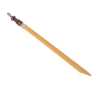 Ipetboom Pluma de Caligrafía de Madera Punta Plana para Escultura en Cerámica y Conservación Cultural, Herramienta Vintage que Reduce el Desperdicio de Tinta