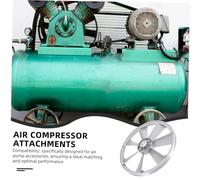 Ipetboom Polea Metálica para Motor Compresor Aire Diseño Tipo Ranura Única Compatible con Accesorios Bomba Aire y Fácil Instalación Transferencia Estable de Energía