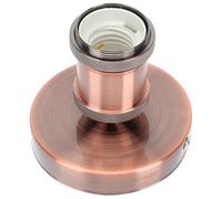 Ipetboom Portalámparas E27 de Cerámica Estilo Retro Base para Lámpara Colgante Casquillo E27 Compatible Bombillas Estándar para Iluminación de Techo Hogar y Espacios Comerciales