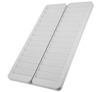 Ipetboom Portatarjetas de Plástico 28 Ranuras para Tarjetas ID/IC Soporte Colgante para Tarjetas de Hotel y Trabajo Organizador en Oficinas y Almacenes