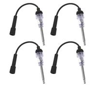 Ipetboom Probador de Bujías Automotriz de 4 Piezas, Comprobador de Chispa para Coche y Motores Pequeños, Herramienta Portátil de Diagnóstico de Encendido para Sistemas Automotor, Uso en