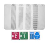 Ipetboom Protector de Pantalla de Vidrio Templado Mate Antirreflejo 5 Piezas para Teléfono 17 Pro, Privacidad 360 Grados, Compatible Fundas, Protección contra Polvo y Arañazos